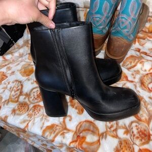 High black boots size 8.5